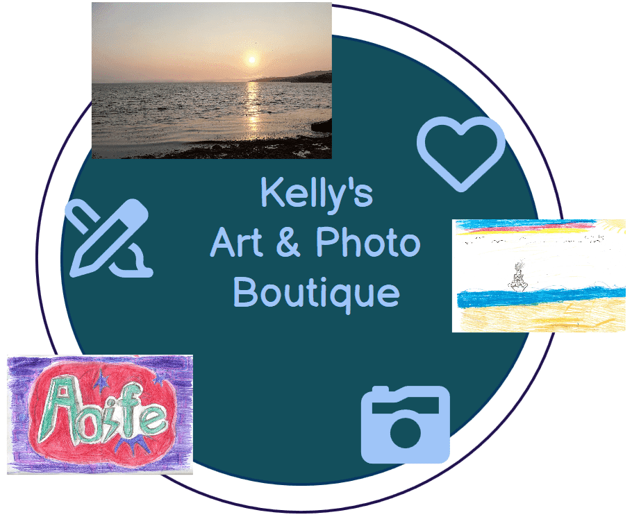 Logo for Kelly's Art & Photo Boutique